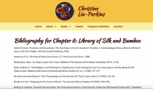 Bibliography for Chapter 6: Library of Silk and Bamboo