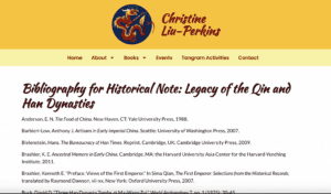 Bibliography for Historical Note: Legacy of the Qin and Han Dynasties