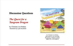 The Quest for a Tangram Dragon Discussion Questions image