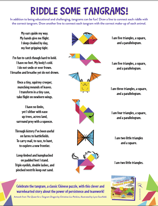 Bloomsbury - Riddle Some Tangrams